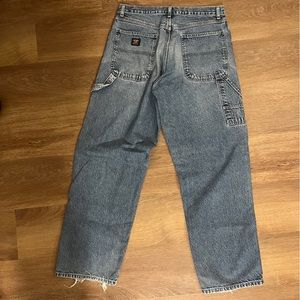 Wrangler // Carpenter Style Jean // Vintage // Medium wash // size 30x32